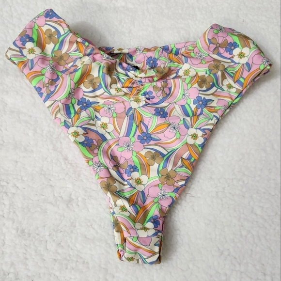 New!For Love and Lemons Devon Cheeky Bikini Bottoms - Picture 8 of 10